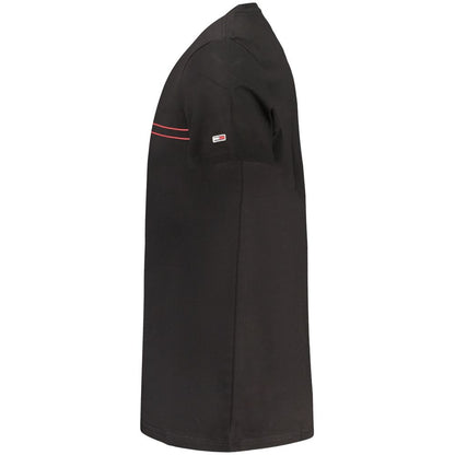 Tommy Hilfiger Black Cotton T-Shirt