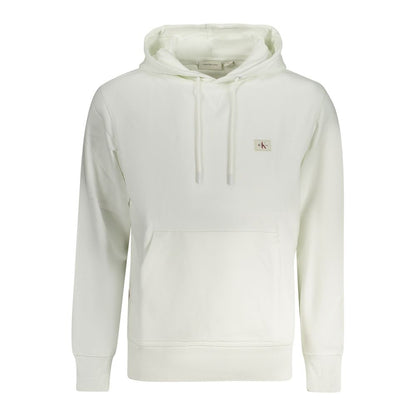 Calvin Klein White Cotton Sweatshirt
