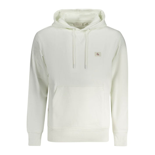 Calvin Klein White Cotton Sweatshirt