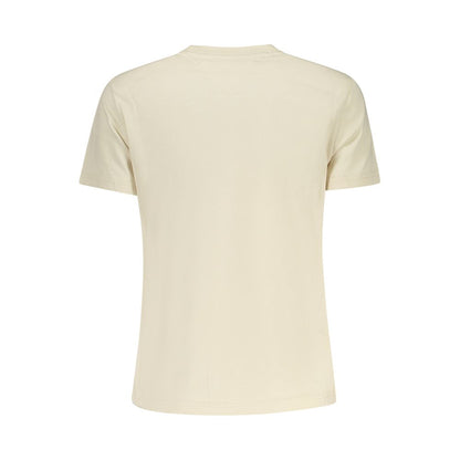 Tommy Hilfiger Beige Cotton T-Shirt
