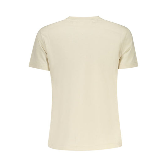 Tommy Hilfiger Beige Cotton T-Shirt