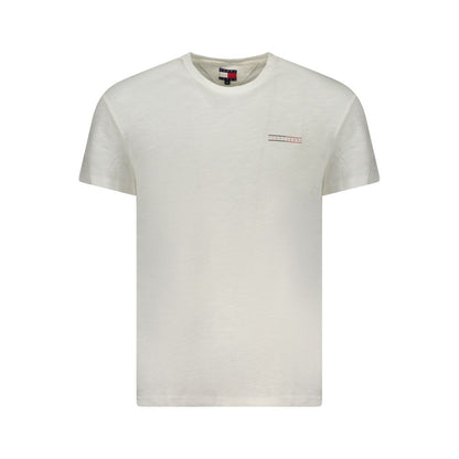 Tommy Hilfiger White Cotton T-Shirt