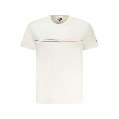 Tommy Hilfiger White Cotton T-Shirt
