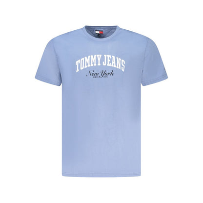 Tommy Hilfiger Blue Cotton T-Shirt