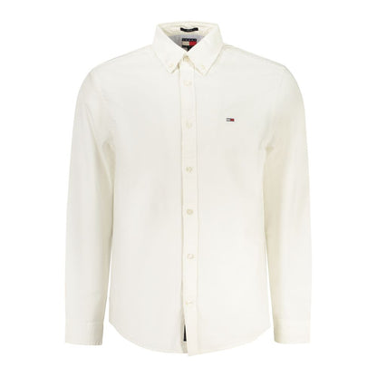 Tommy Hilfiger White Cotton Shirt