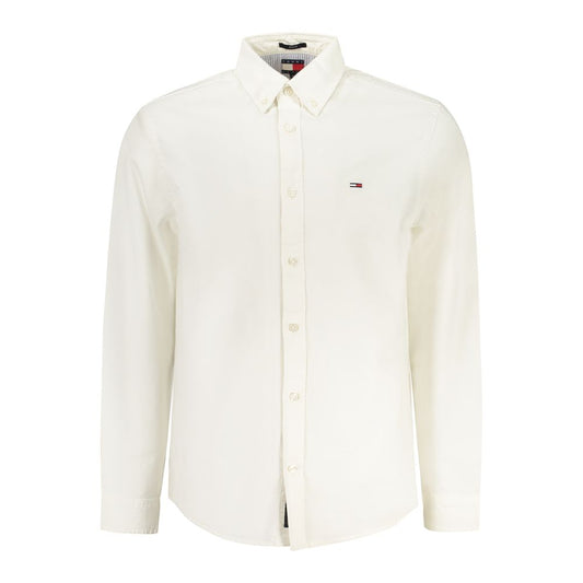 Tommy Hilfiger White Cotton Shirt