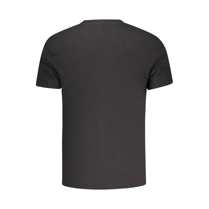 Tommy Hilfiger Black Cotton T-Shirt