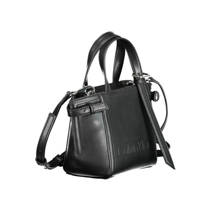 Calvin Klein Black Polyester Handbag