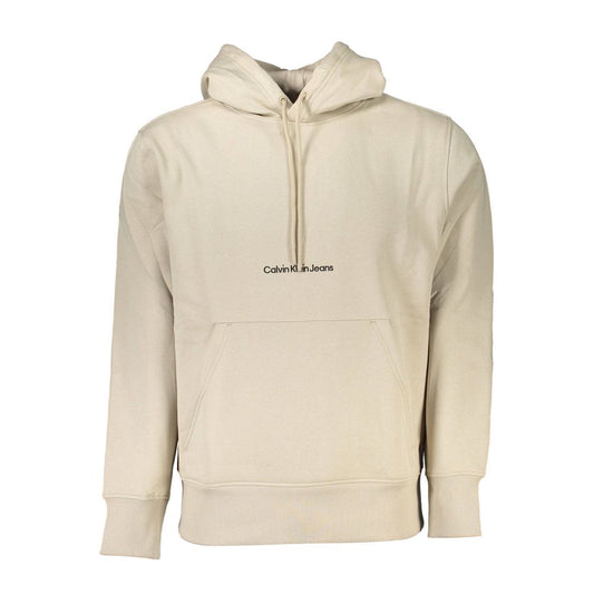 Calvin Klein Beige Cotton Sweatshirt