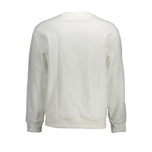 Calvin Klein White Cotton Sweatshirt