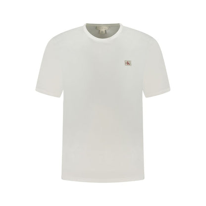 Calvin Klein White Cotton T-Shirt