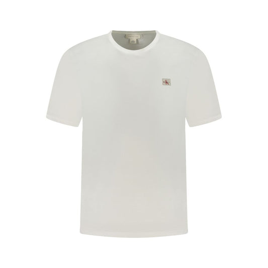 Calvin Klein White Cotton T-Shirt