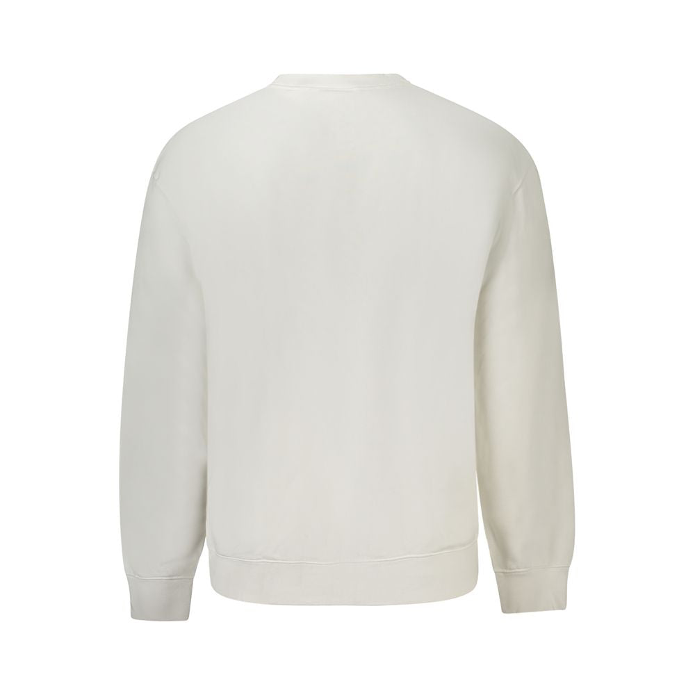 Calvin Klein White Cotton Sweatshirt