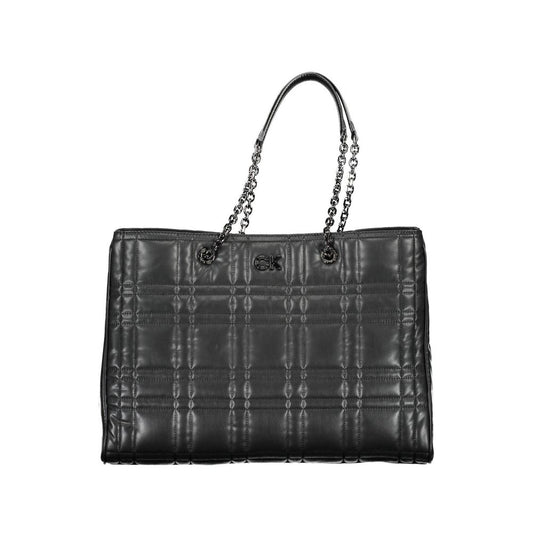 Calvin Klein Black Polyester Handbag