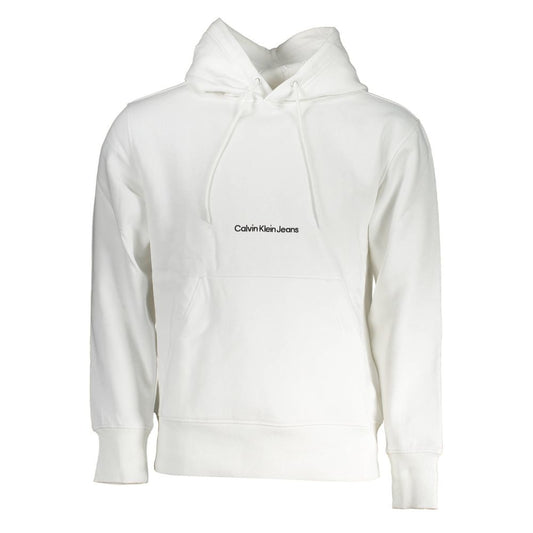 Calvin Klein White Cotton Sweatshirt