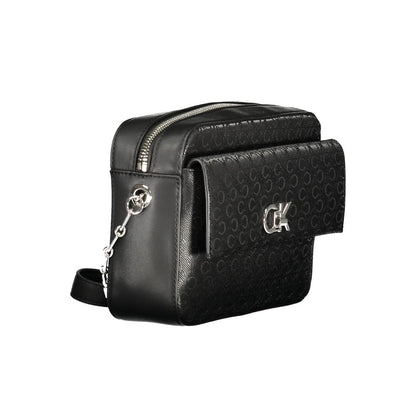 Calvin Klein Black Polyester Handbag