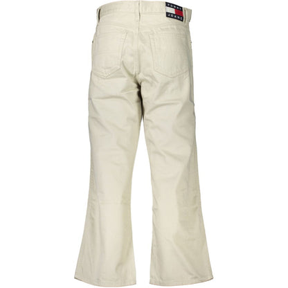 Tommy Hilfiger Beige Cotton Jeans Denim