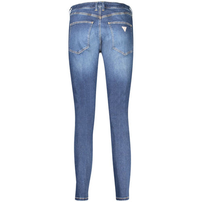Guess Jeans Blue Cotton Jeans Denim