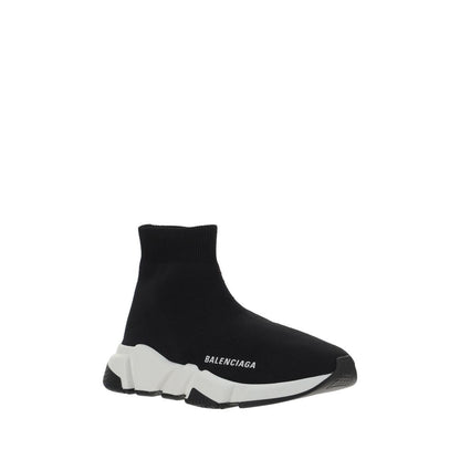 Balenciaga Black Polyester Athletic Sneakers