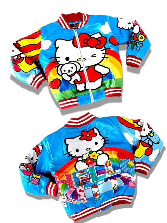Women hello kitty Bomber