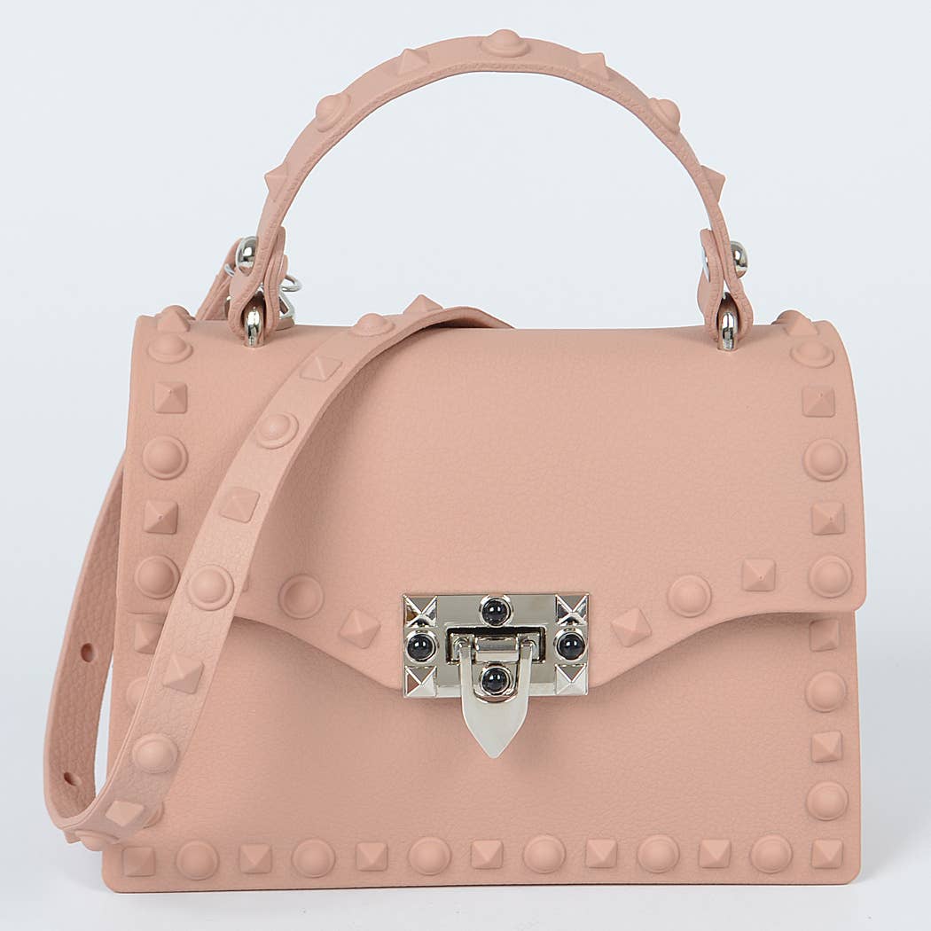 Monotone Studded Clutch