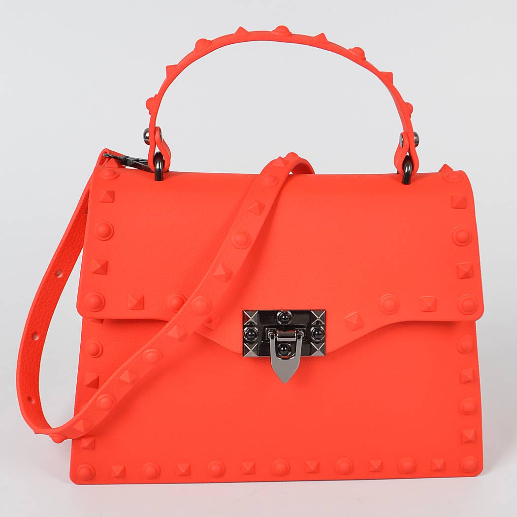 Monotone Studded Clutch