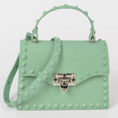 Monotone Studded Clutch