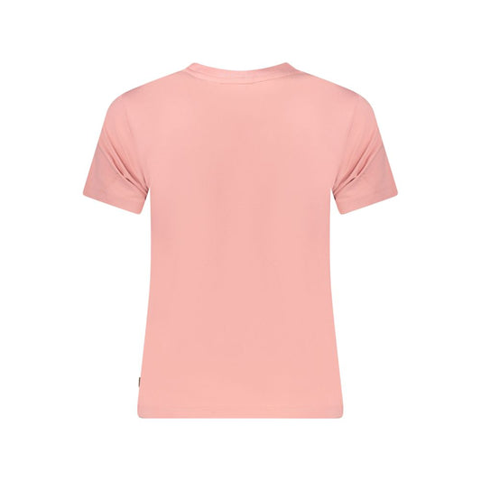 Guess Jeans Pink Cotton T-Shirt