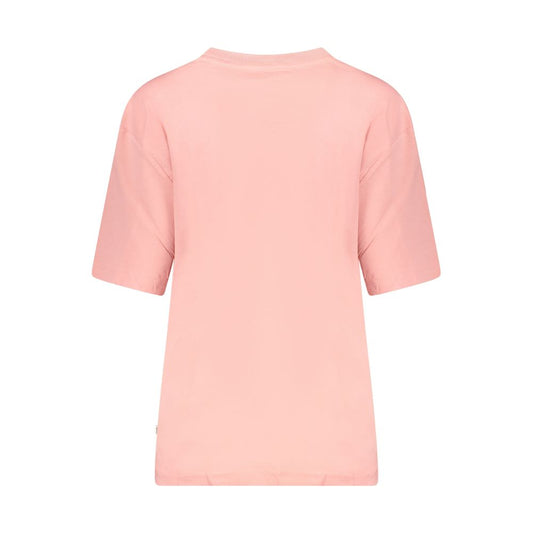Guess Jeans Pink Cotton T-Shirt