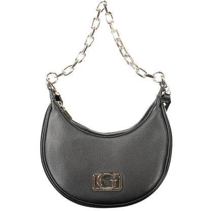 Guess Jeans Black Polyethylene Handbag
