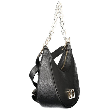 Guess Jeans Black Polyethylene Handbag