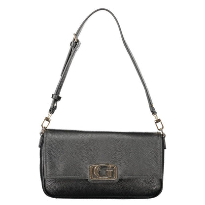 Guess Jeans Black Polyethylene Handbag