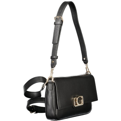 Guess Jeans Black Polyethylene Handbag