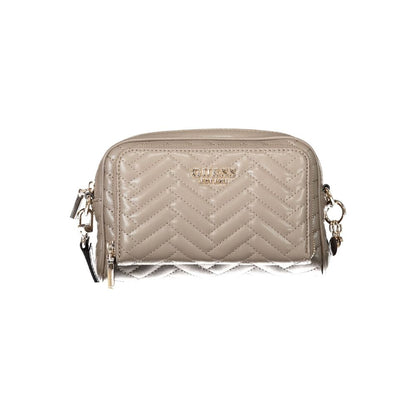 Guess Jeans Brown Polyethylene Handbag