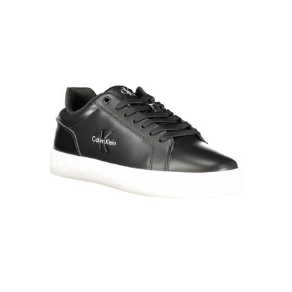 Calvin Klein Black Polyester Sneaker