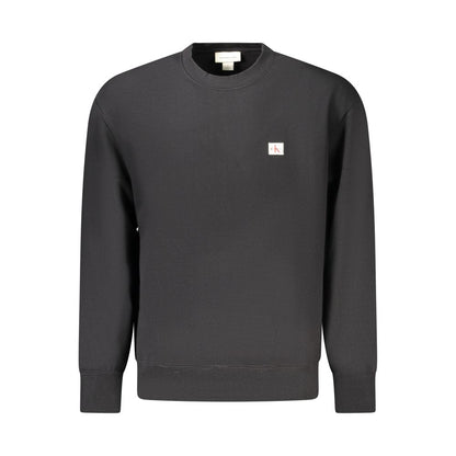 Calvin Klein Black Cotton Sweatshirt
