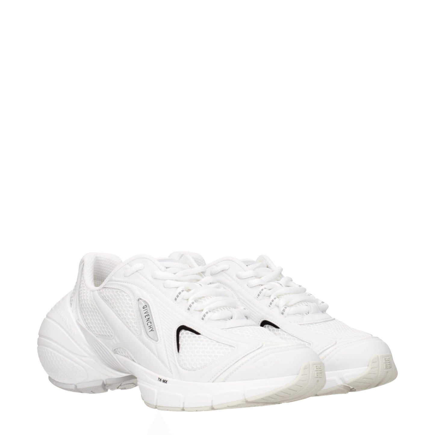 Givenchy White Fabric Athletic Sneakers