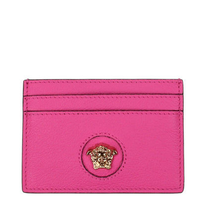 Versace Pink Leather Cardholder