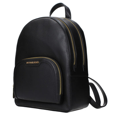 Michael Kors Black Leather Backpack