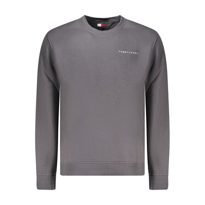 Tommy Hilfiger Gray Cotton Sweatshirt