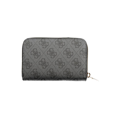 Guess Jeans Black Polyethylene Wallet