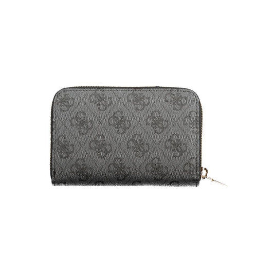 Guess Jeans Black Polyethylene Wallet