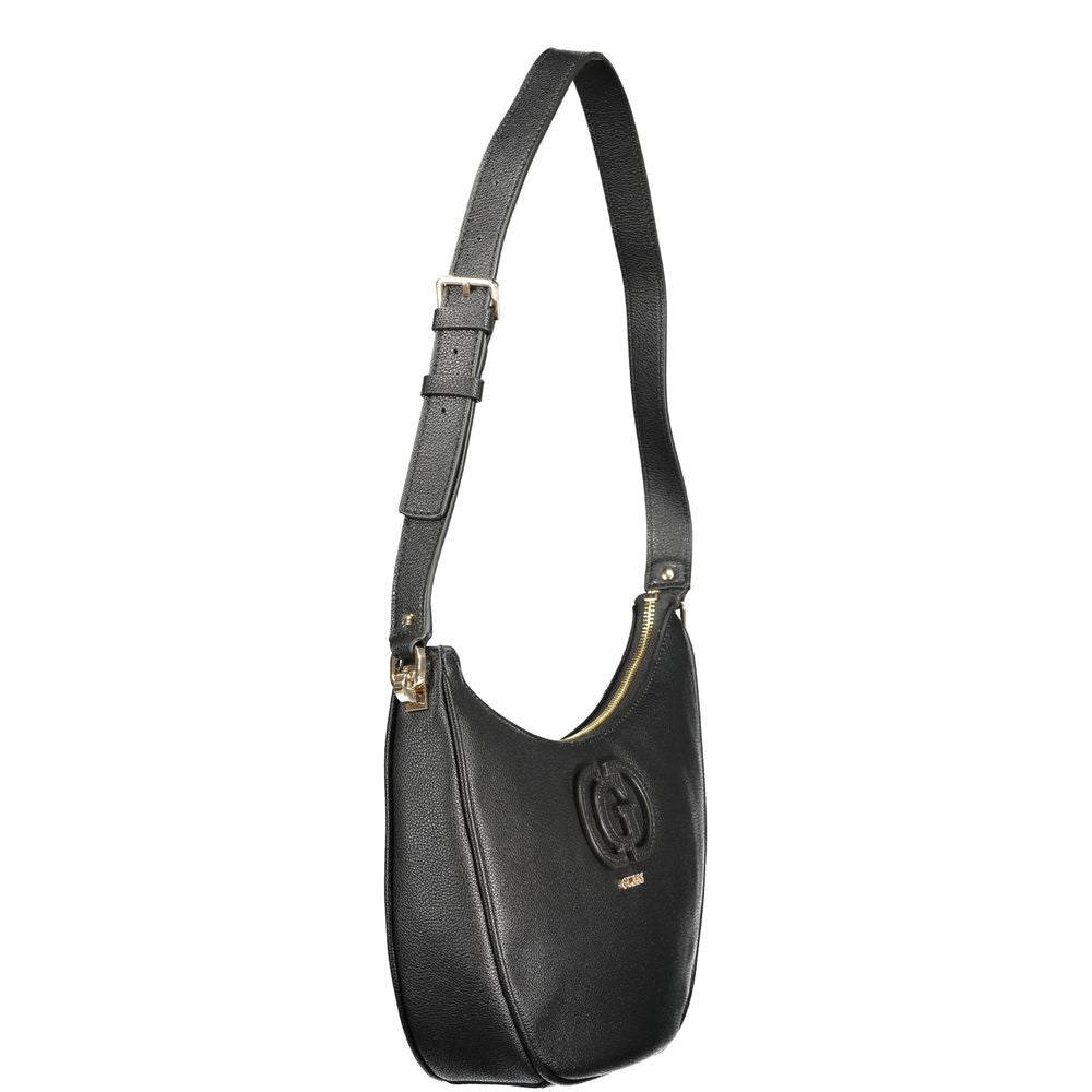 Guess Jeans Black Polyethylene Handbag