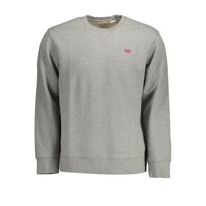 Levi's Gray Cotton Sweatshirt