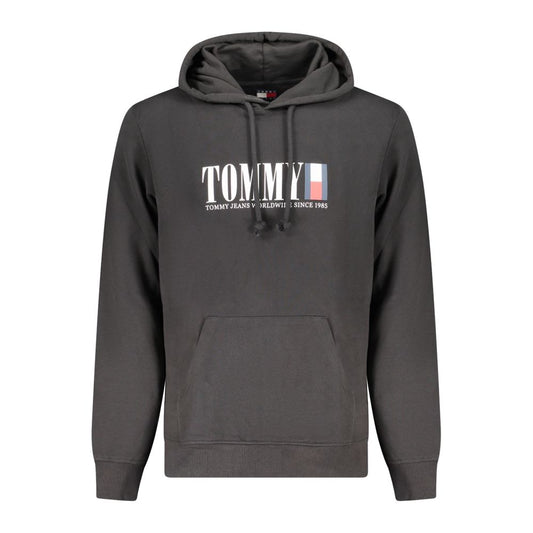 Tommy Hilfiger Black Cotton Sweatshirt