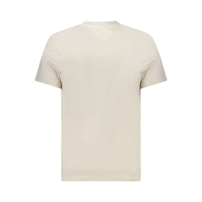 Tommy Hilfiger Beige Cotton T-Shirt