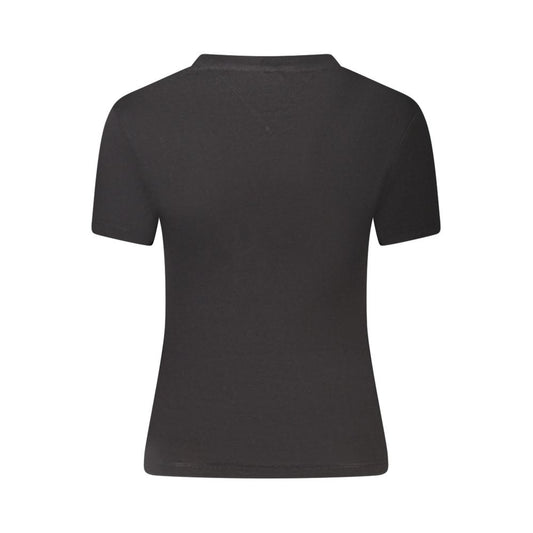 Tommy Hilfiger Black Cotton T-Shirt