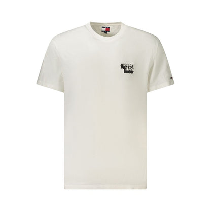 Tommy Hilfiger White Cotton T-Shirt