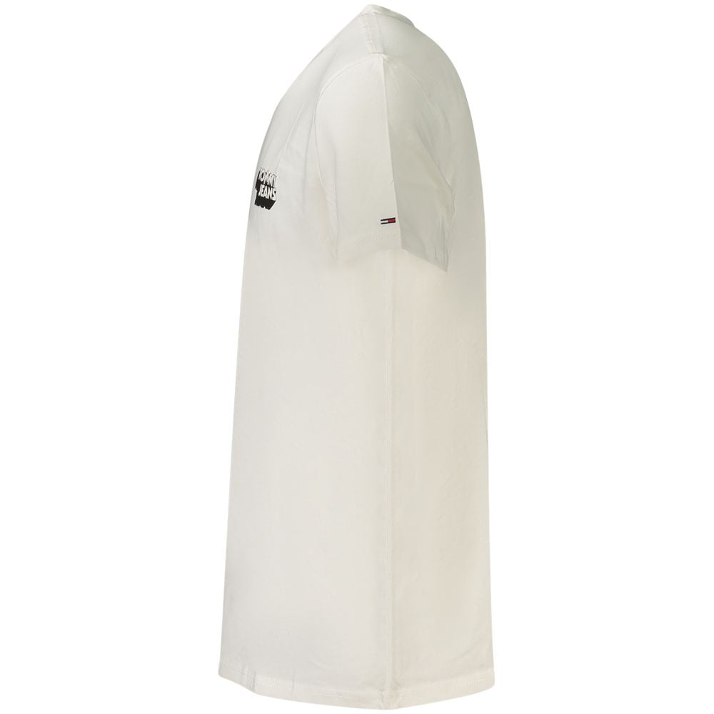 Tommy Hilfiger White Cotton T-Shirt