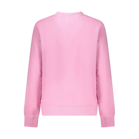 Tommy Hilfiger Pink Cotton Sweatshirt